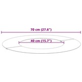 Platte Boomringen Set (5 stuks) - Antraciet Staal - 76% Korting
