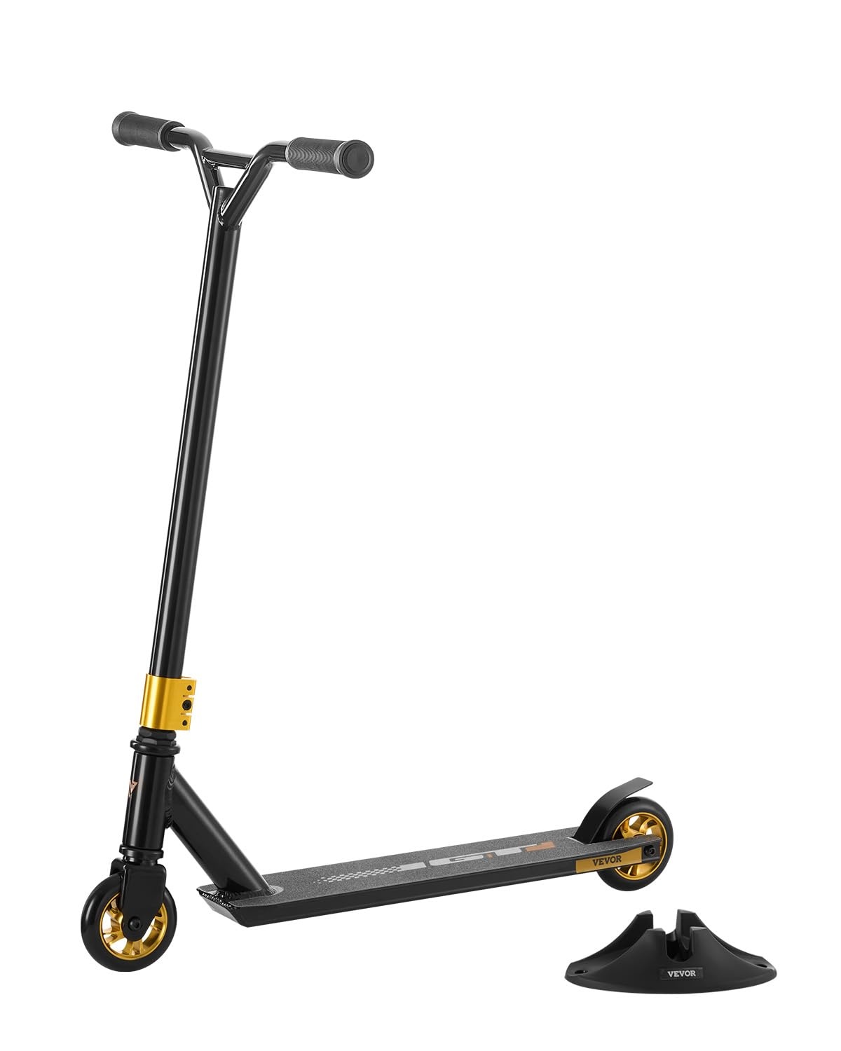 VEVOR Stuntstep voor kinderen van 11 tot 13 jaar, trucstep, 100 mm PU-wielen voor beginners en gevorderden, licht aluminium platform, ABEC-9-kogellagers