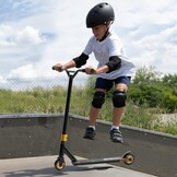 VEVOR Stuntstep voor kinderen van 11 tot 13 jaar, trucstep, 100 mm PU-wielen voor beginners en gevorderden, licht aluminium platform, ABEC-9-kogellagers