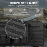 VEVOR Rifle Bag 1 Piece Gun Bag 1016 mm Portable Long Gun Case 2 Rifles & 2 Pistols Hunting Gun Bag Black Gun Bag Waterproof Rifle Case Weapon Bag Including Molle System