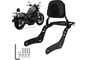 Sissybar Passagiersrugleuning met Bagagerek - Honda Rebel 1100 (48% korting)