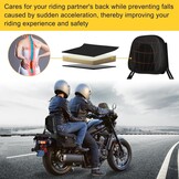 PSLER Sissybar, Rugleuning voor Rebel 1100, Afneembare Sissybar, Rugleuning voor Passagier Motorfiets met Bagagerek, voor Rebel CMX1100, Rebel 1100, DCT, ABS, 2021, 2022, 2023, 2024
