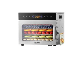 Elektrische Voedseldroger: 400W, 6 RVS Laden, 30% Korting