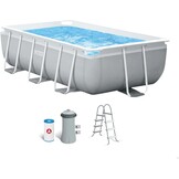 Intex 26784NP 3M X 1.75M X 0.8M Prism Frame Rectangular Pool Set - Maat 300x175x80cm