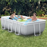 Intex 26784NP 3M X 1.75M X 0.8M Prism Frame Rectangular Pool Set - Maat 300x175x80cm