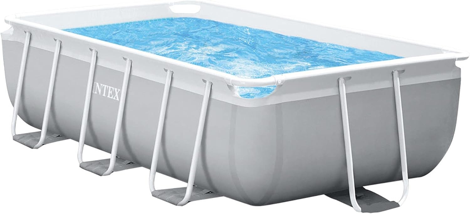 Intex 26784NP 3M X 1.75M X 0.8M Prism Frame Rectangular Pool Set - Maat 300x175x80cm