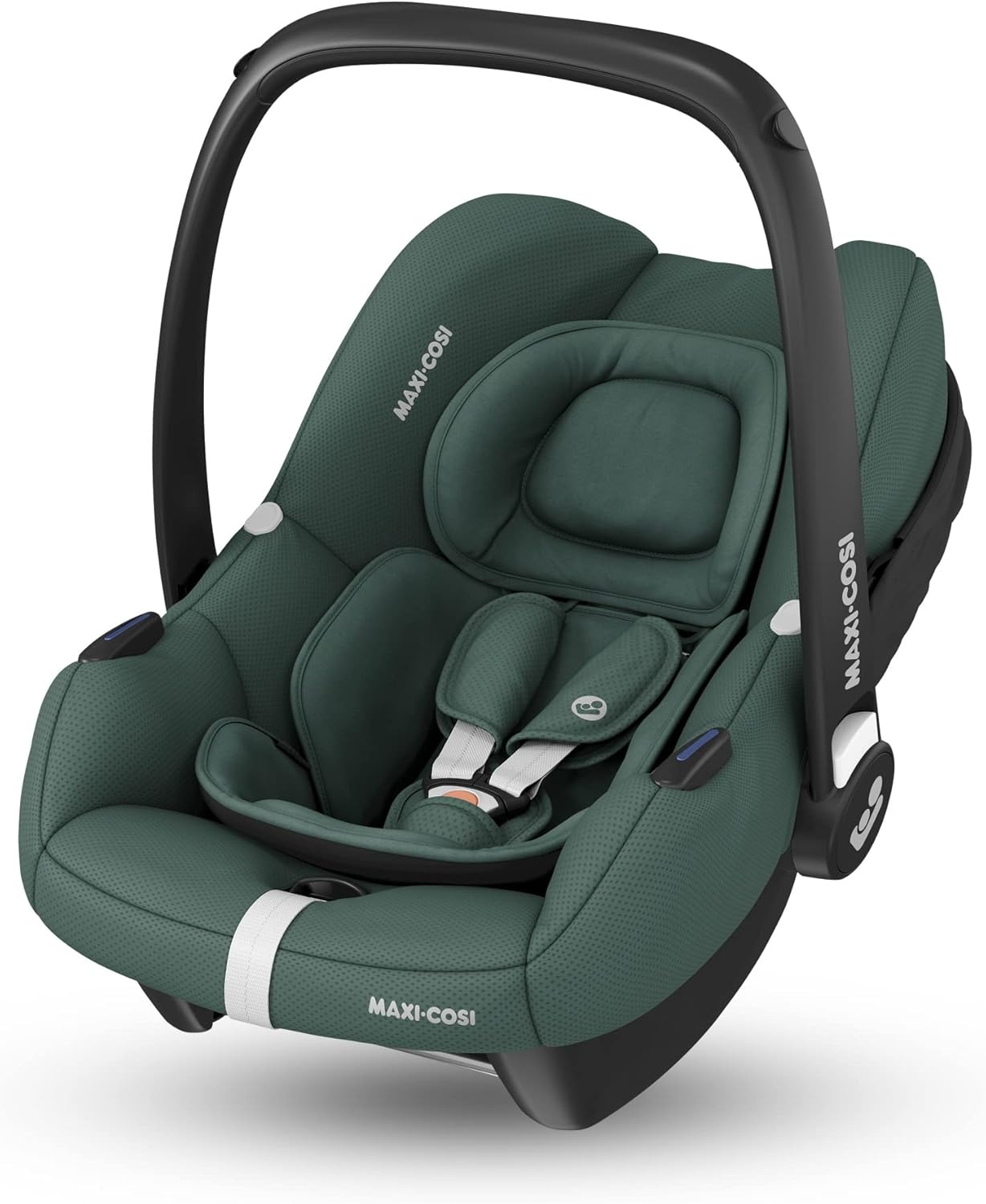 Maxi-Cosi CabrioFix i-Size Autostoel-base, 40-75 cm, 0-12 kg, ISOFIX Base, Installatie Feedback, Click & Go, Compatibel met de Maxi-Cosi CabrioFix i-Size Baby Autostoel, zwart