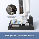 Dreame MOVA K20 Natte en droge stofzuiger, lichtgewicht stofzuiger van 4 kg, automatische reiniging van borstel, looptijd van 30 minuten, reiniging met dubbele rand