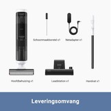 Dreame MOVA K20 Natte en droge stofzuiger, lichtgewicht stofzuiger van 4 kg, automatische reiniging van borstel, looptijd van 30 minuten, reiniging met dubbele rand