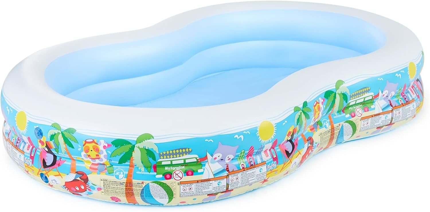 Intex 56490NP Paradise Lagoon Zwembad, 262cm x 160cm x 46cm
