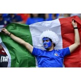 Dreamark Italiaanse Vlag - 90 x 150 cm - Groen, Wit en Rood - Set van 2