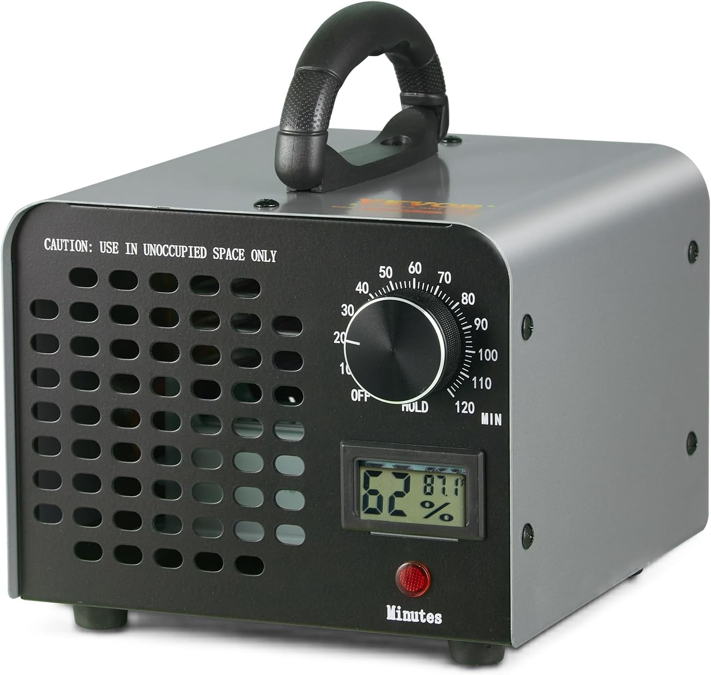VEVOR Ozon Generator - Luchtzuiveraar - 36.000 mg/u - Grijs - 17,5 x 19,7 x 16 cm