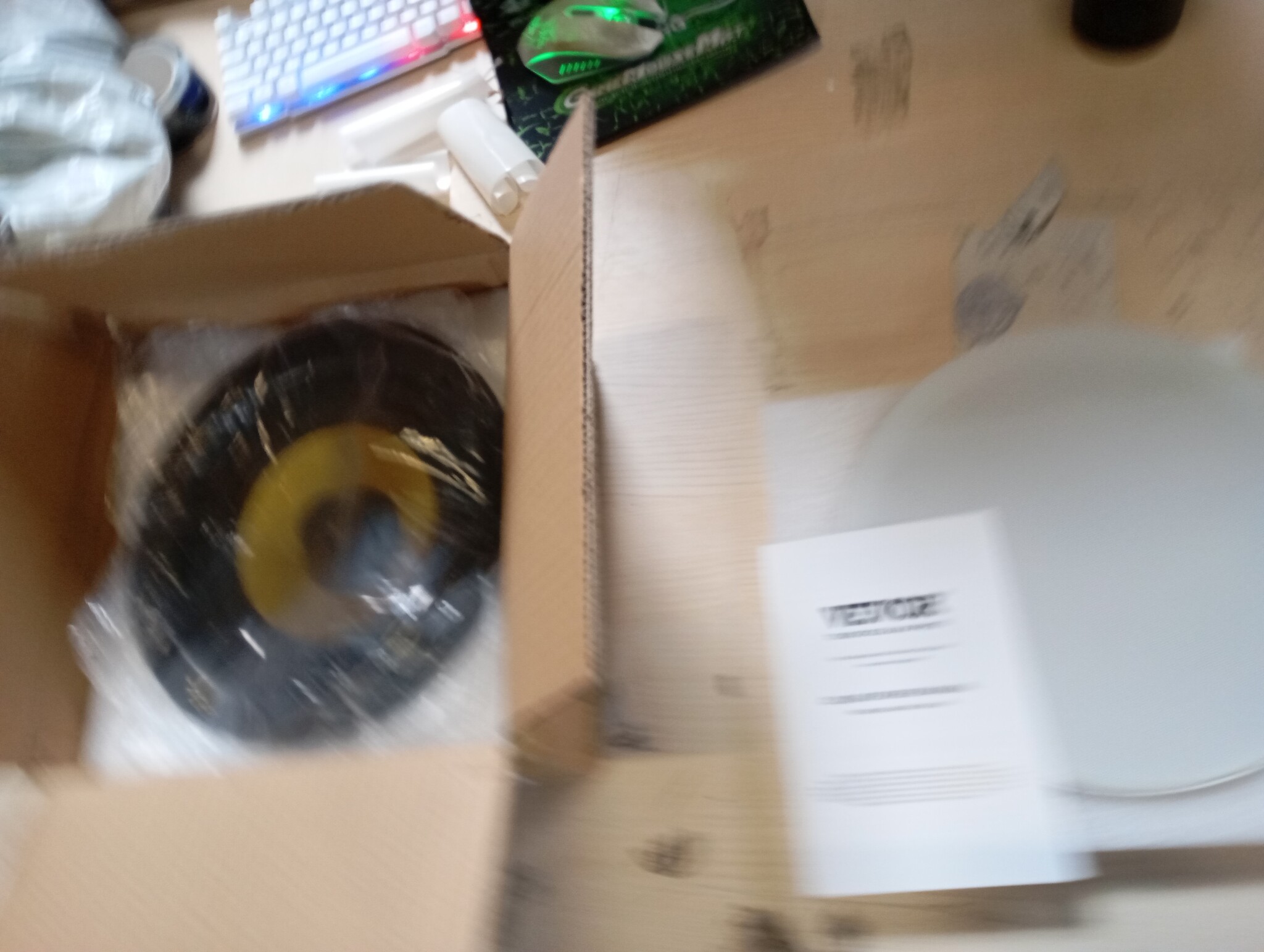 VEVOR 20 cm plafondluidspreker, 200 W, plafond- en wandinbouwluidsprekersysteem met 8 Ω impedantie 89 dB gevoeligheid, voor keuken, woonkamer, slaapkamer of overdekte veranda's