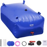 VEVOR Watertank 400 Liter - Opvouwbare Waterzak Blauw - 105.7 Gallon