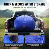 VEVOR Watertank 400 Liter - Opvouwbare Waterzak Blauw - 105.7 Gallon