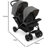 Graco Stadium Duo Duowagen - Tandem Kinderwagen - Titanium