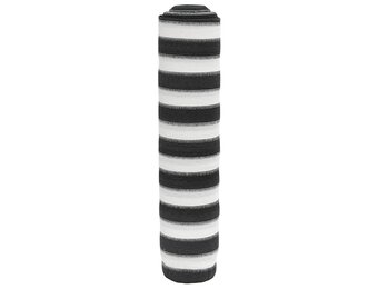 vidaXL Privacynet 75 g/m² 1,8x25 m HDPE antracietkleurig en wit