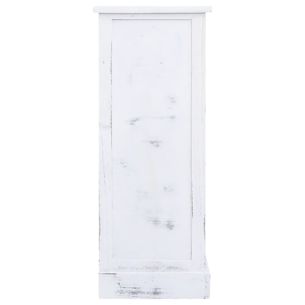 vidaXL Ladekast 60x30x75 cm hout wit