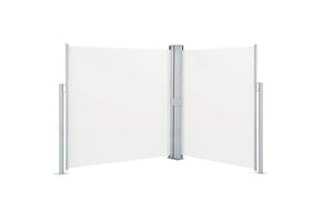 Uittrekbaar Windscherm 140x600cm Crème - 52% Korting!