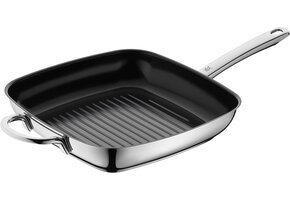Grillpan RVS 28x28 cm met Keramische Antiaanbaklaag & 48% Korting