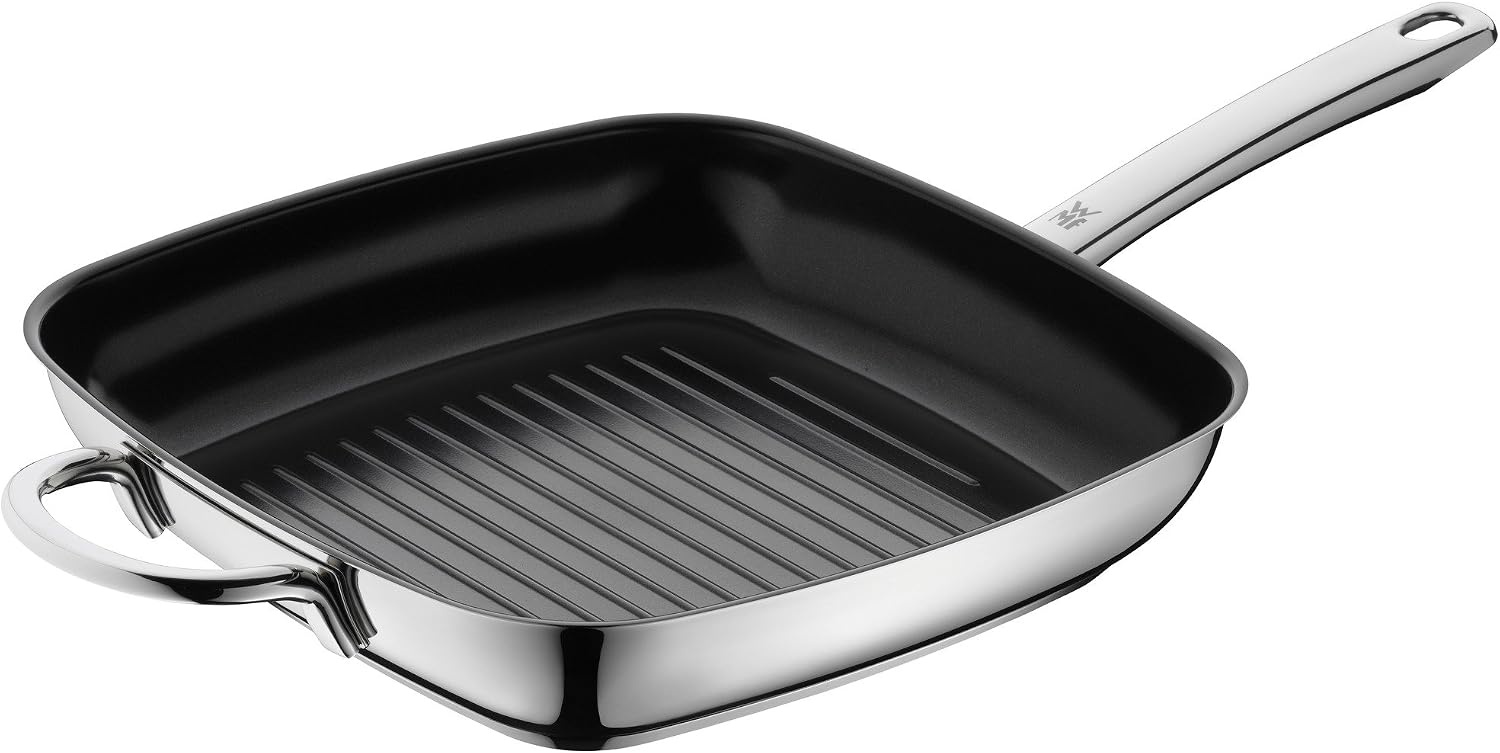 WMF Durado Grillpan 28 x 28 cm RVS met Keramische Antiaanbaklaag