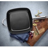 WMF Durado Grillpan 28 x 28 cm RVS met Keramische Antiaanbaklaag