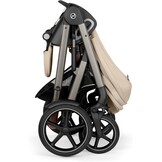 CYBEX Gold TALOS S LUX Kinderwagen, Vanaf de Geboorte Tot 22 kg (ca. 4 jaar), Met Off-Road Vering, Verstelbare Duwbeugel en Ergonomische Ligpositie, Almond Beige