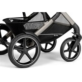 CYBEX Gold TALOS S LUX Kinderwagen, Vanaf de Geboorte Tot 22 kg (ca. 4 jaar), Met Off-Road Vering, Verstelbare Duwbeugel en Ergonomische Ligpositie, Almond Beige