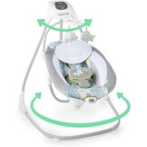 Ingenuity SimpleComfort Baby Swing - Draaibare Babyschommel - Grijs