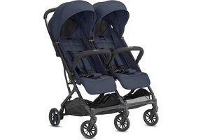 Tweelingkinderwagen Twin Sketch Blauw - Incl. Reiswieg | 35% Korting