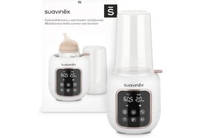 2-in-1 Flessenwarmer & Sterilisator met 5 Programma's - 40% Korting