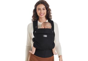 Ergonomische Baby Draagzak Zwart (3-20 kg) - 60% Korting