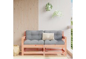 vidaXL Tuinstoelen 2 st. Douglashout met Kussens - 35% Korting
