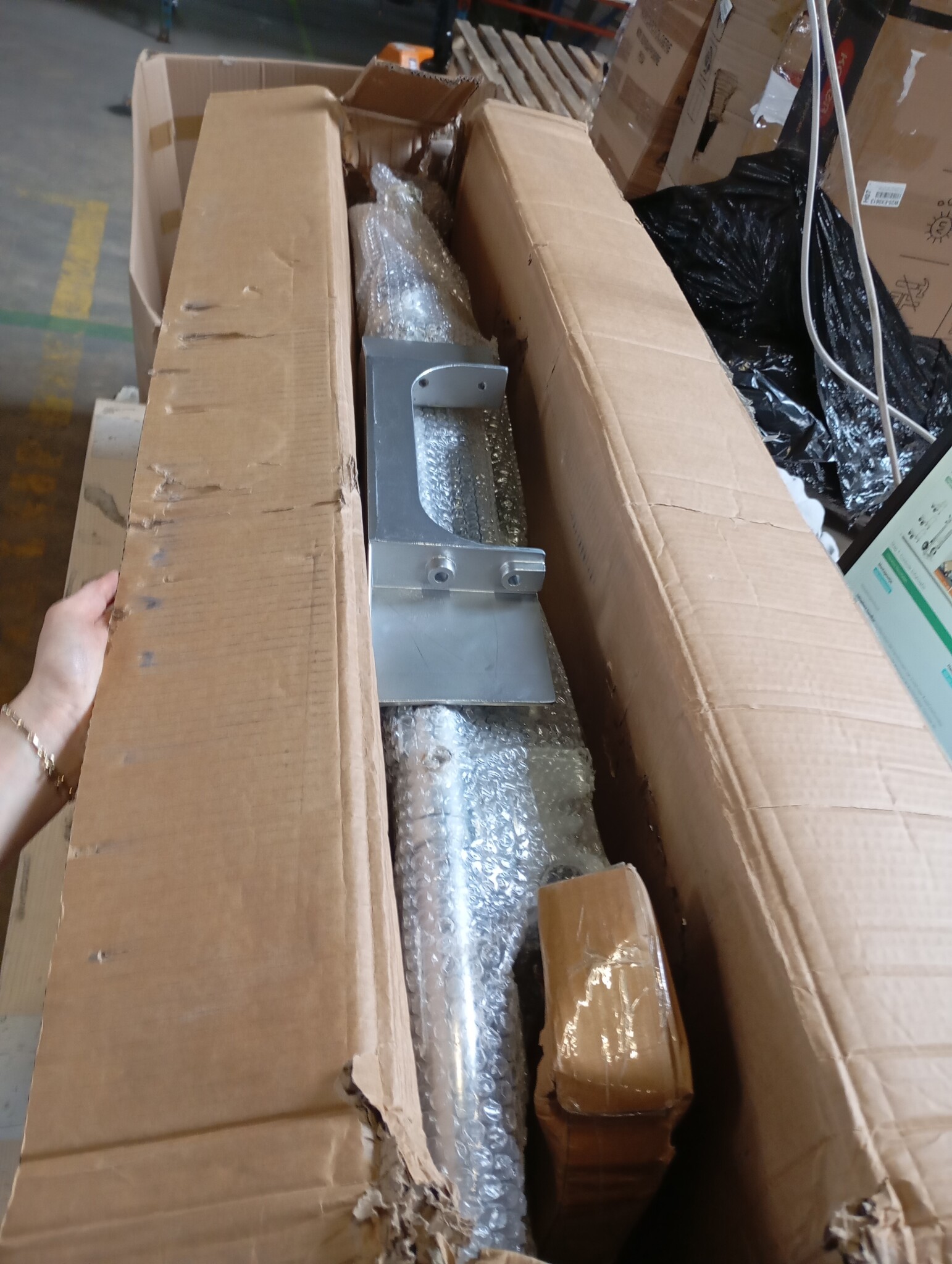 VEVOR Aluminium 4-in-1 Folding Truck, Hand Truck, Moving Truck, Load Capacity 454 kg, Hand Truck, Convertible in Platform Truck, Rubber Wheels PU, for Transport, Warehouse, Goods