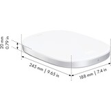 ZWILLING ENFINIGY digitale keukenweegschaal met lcd-display, USB-opladen, 10 kg, zilver