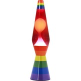 I-TOTAL Lavalampe met Kleurrijke Bubbles – Unieke Decoratie & Ontspannende Verlichting (SPACESHIP LOVE IS LOVE)