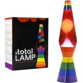 I-TOTAL Lavalampe met Kleurrijke Bubbles – Unieke Decoratie & Ontspannende Verlichting (SPACESHIP LOVE IS LOVE)