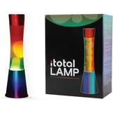 I-TOTAL Lavalampe met Kleurrijke Bubbles – Unieke Decoratie & Ontspannende Verlichting (SPACESHIP LOVE IS LOVE)