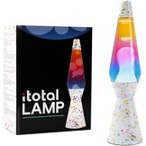 I-TOTAL Lavalampe met Kleurrijke Bubbles – Unieke Decoratie & Ontspannende Verlichting (SPACESHIP LOVE IS LOVE)