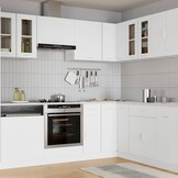 vidaXL Hangkast Lyon 60x31x60 cm bewerkt hout wit