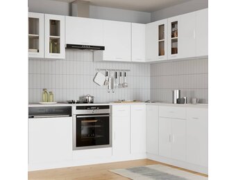 vidaXL Hangkast Lyon 60x31x60 cm bewerkt hout wit