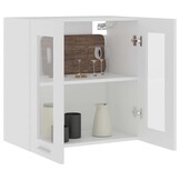 vidaXL Hangkast Lyon 60x31x60 cm bewerkt hout wit