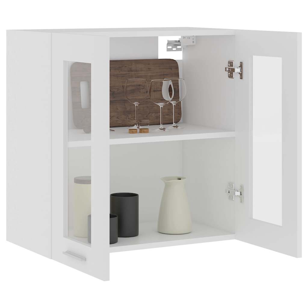 vidaXL Hangkast Lyon 60x31x60 cm bewerkt hout wit
