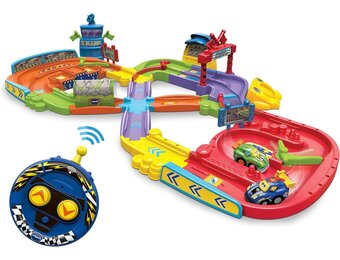 VTech Toet Toet Baby Flitzer RC-Autoracebaan - Interactieve speelset met racewagen - Meerkleurig