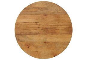 VidaXL Tafelblad Massief Mangohout Rond Ø 70 cm - 34% Korting