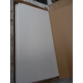 vidaXL Eettafel Wit 80 x 80 x 75 cm Massief grenenhout