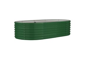 Groene Stalen Plantenbak 152x80x36cm | 33% Korting
