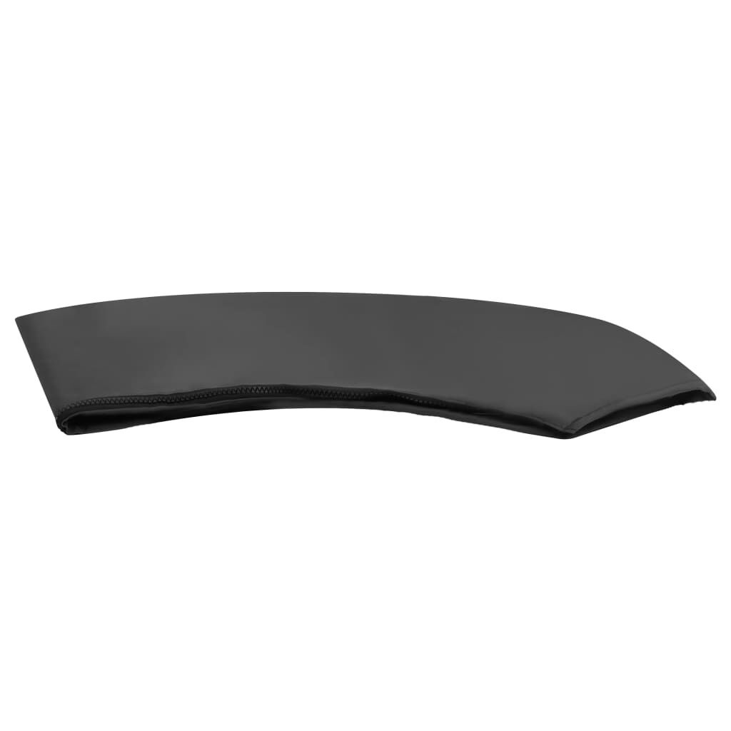 vidaXL Biminitop 2-boogs 180x130x110 cm antracietkleurig