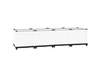 vidaXL Plantenbak verhoogd 160x40x38 cm polypropeen