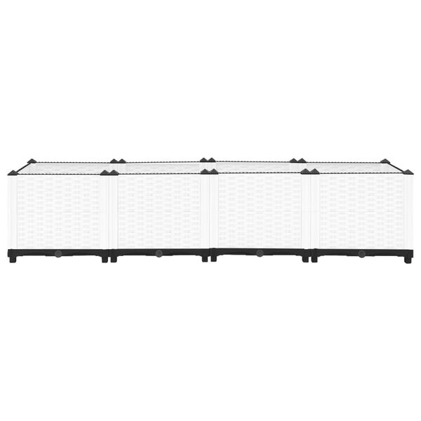 vidaXL Plantenbak verhoogd 160x40x38 cm polypropeen
